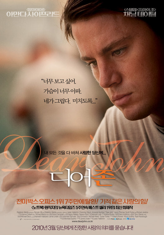 1000 piece jigsaw puzzle for the movie poster: Dear John (2010) ver3