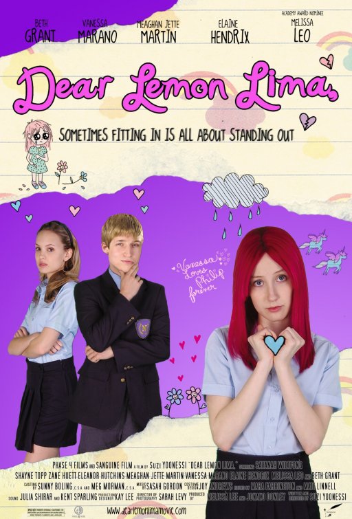 1000 piece jigsaw puzzle for the movie poster: Dear Lemon Lima (2011)