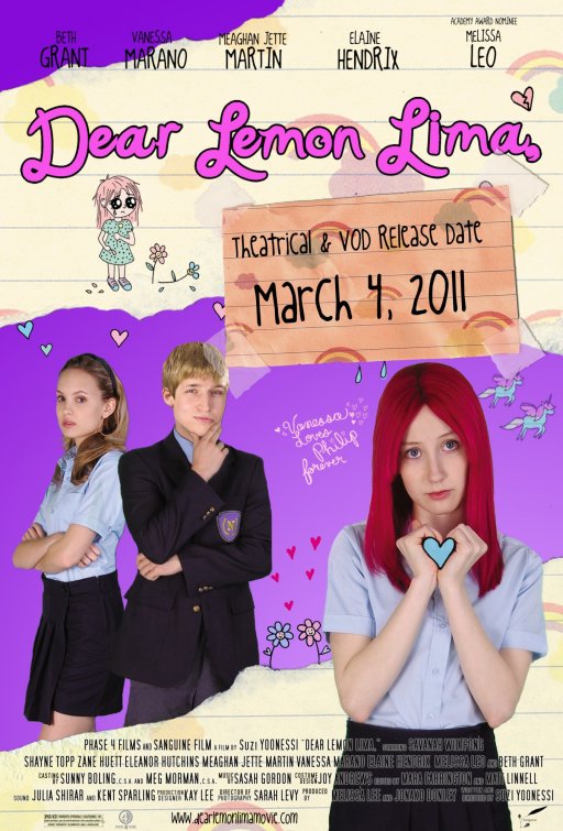 1000 piece jigsaw puzzle for the movie poster: Dear Lemon Lima (2011) ver2