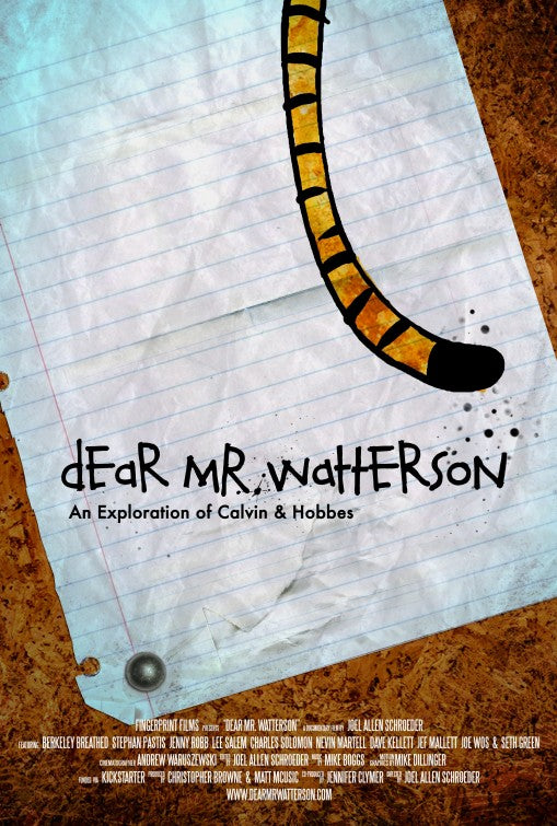 1000 piece jigsaw puzzle for the movie poster: Dear Mr. Watterson (2013)