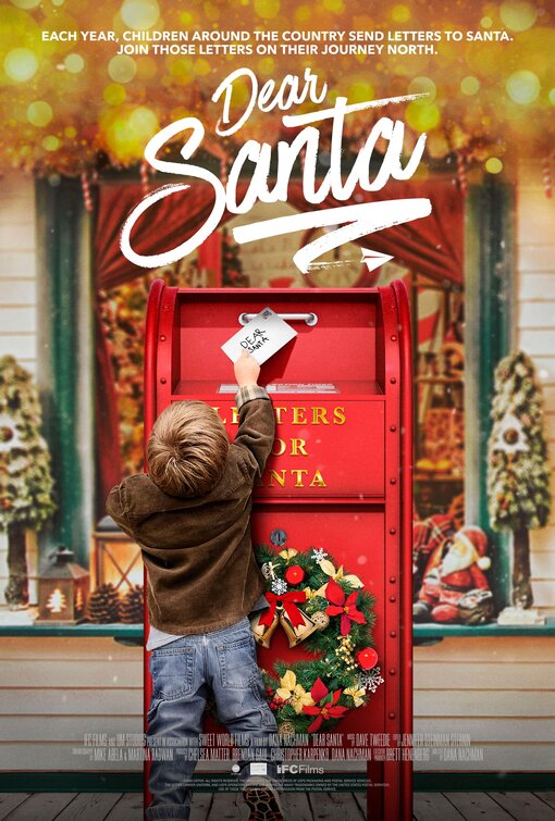1000 piece jigsaw puzzle for the movie poster: Dear Santa (2020)