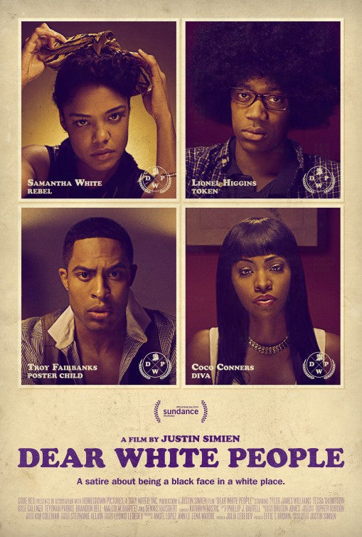 1000 piece jigsaw puzzle for the movie poster: Dear White People (2014)