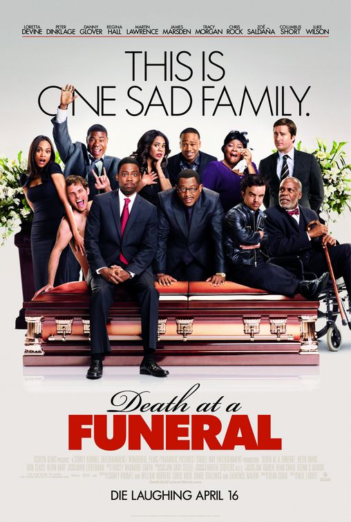 1000 piece jigsaw puzzle for the movie poster: Death at a Funeral (2010)