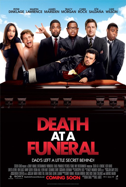 1000 piece jigsaw puzzle for the movie poster: Death at a Funeral (2010) ver2