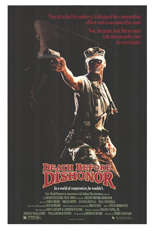 the movie poster: Death Before Dishonor (1987)