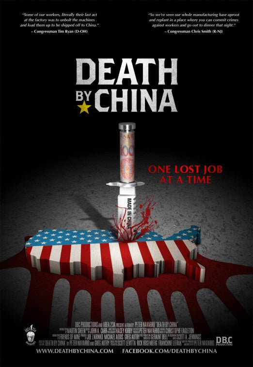 1000 piece jigsaw puzzle for the movie poster: Death by China (2012)