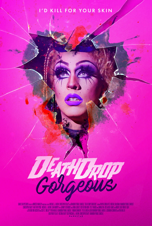 1000 piece jigsaw puzzle for the movie poster: Death Drop Gorgeous (2021)