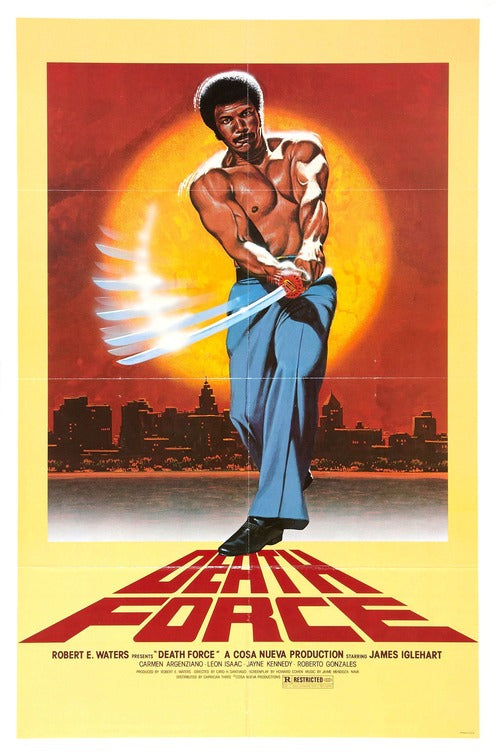 1000 piece jigsaw puzzle for the movie poster: Death Force (1978)