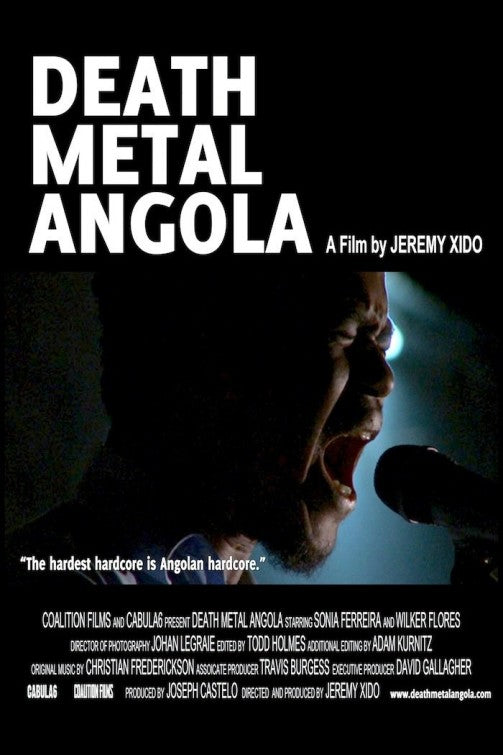 1000 piece jigsaw puzzle for the movie poster: Death Metal Angola (2014)