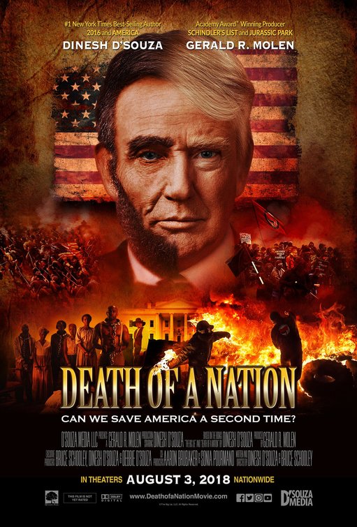 1000 piece jigsaw puzzle for the movie poster: Death of a Nation (2018)