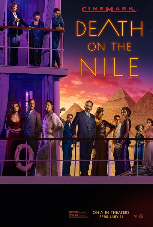 1000 piece jigsaw puzzle for the movie poster: Death on the Nile (2022) ver13