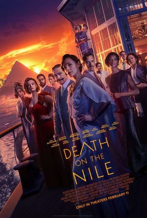 1000 piece jigsaw puzzle for the movie poster: Death on the Nile (2022) ver3