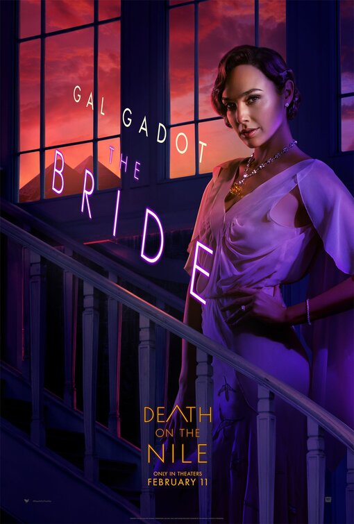 1000 piece jigsaw puzzle for the movie poster: Death on the Nile (2022) ver6