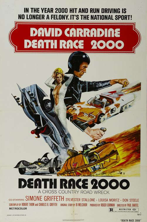 the movie poster: Death Race 2000 (1975)