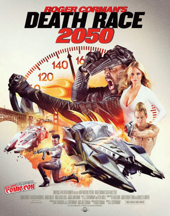 1000 piece jigsaw puzzle for the movie poster: Death Race 2050 (2017)