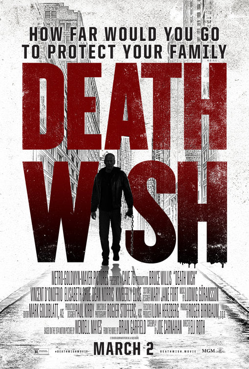 1000 piece jigsaw puzzle for the movie poster: Death Wish (2018) ver3