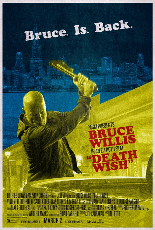 1000 piece jigsaw puzzle for the movie poster: Death Wish (2018) ver4