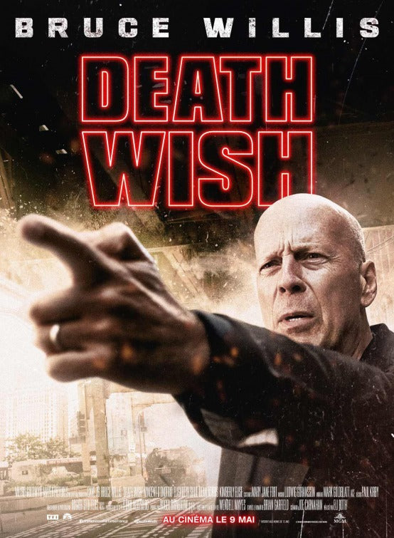 1000 piece jigsaw puzzle for the movie poster: Death Wish (2018) ver8