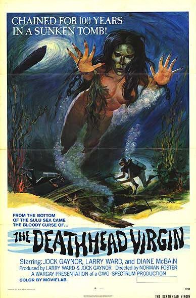 the movie poster: The Deathhead Virgin (1974)