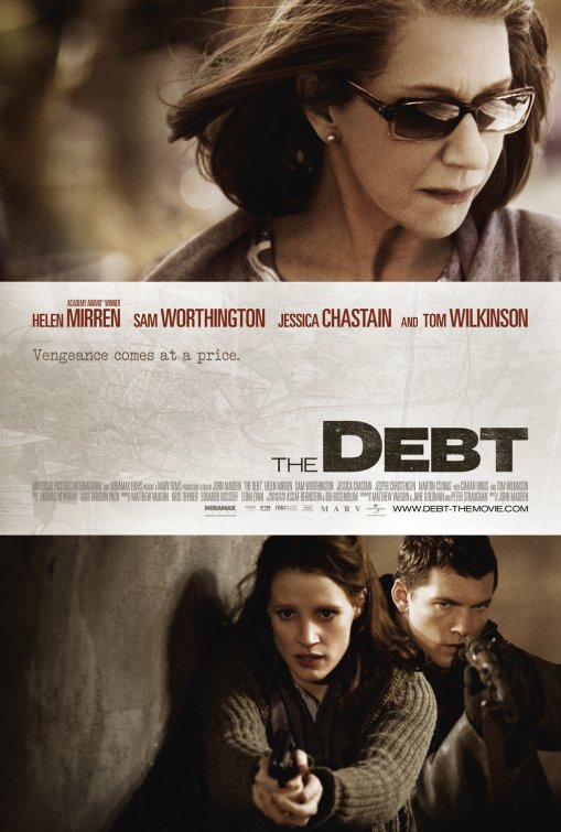 1000 piece jigsaw puzzle for the movie poster: The Debt (2011)