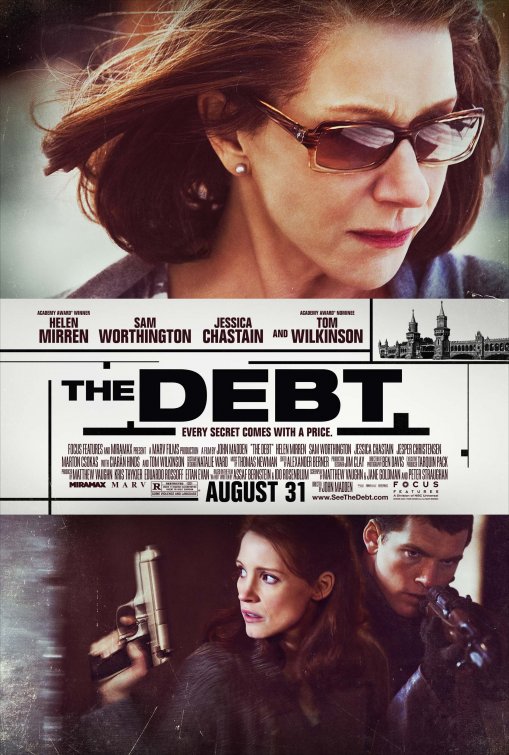1000 piece jigsaw puzzle for the movie poster: The Debt (2011) ver2