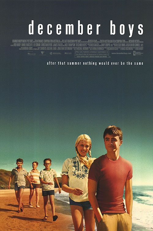 the movie poster: December Boys (2007)