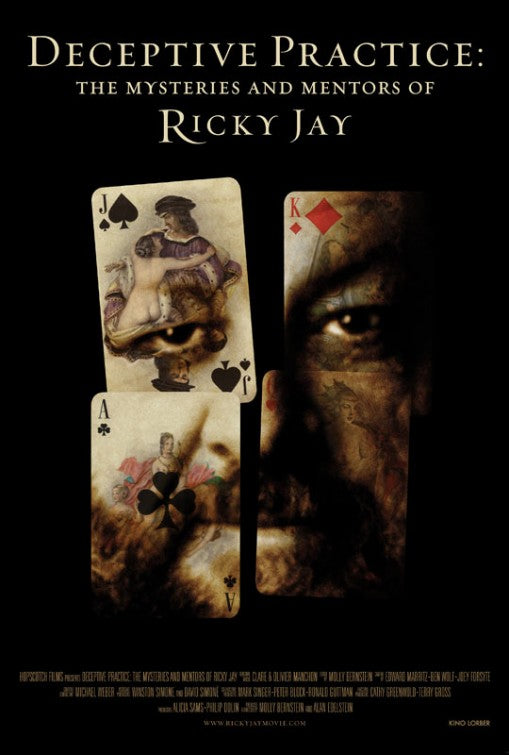 1000 piece jigsaw puzzle for the movie poster: Deceptive Practices: The Mysteries and Mentors of Ricky Jay (2013)