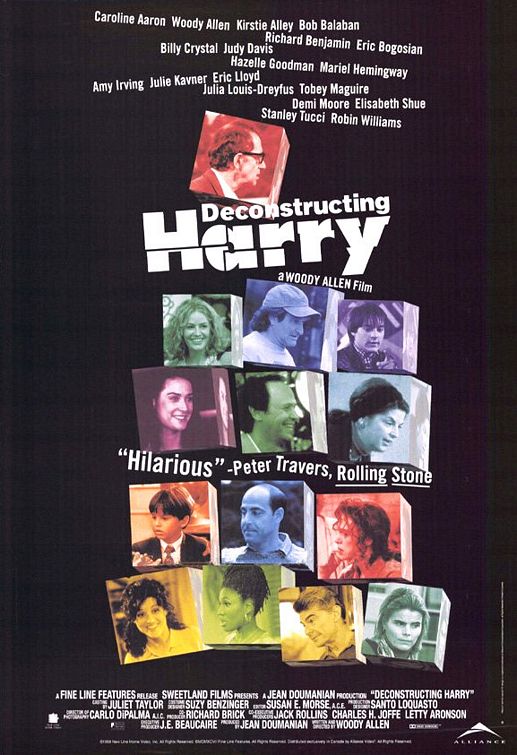 the movie poster: Deconstructing Harry (1997) ver3
