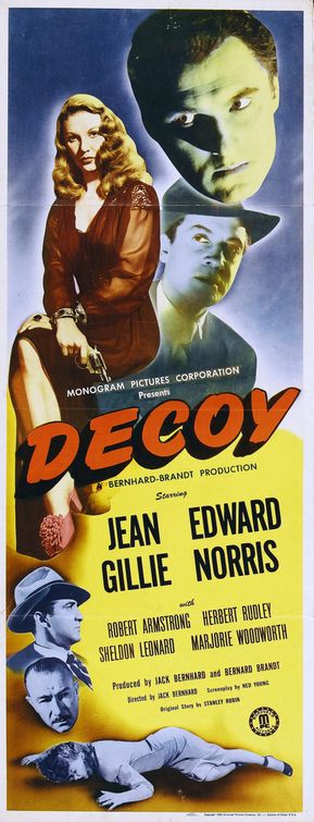 the movie poster: Decoy (1946)