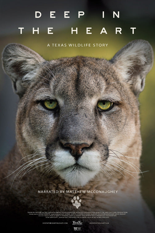 1000 piece jigsaw puzzle for the movie poster: Deep in the Heart: A Texas Wildlife Story (2022)
