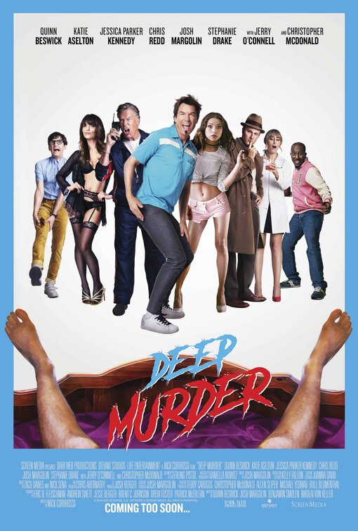 1000 piece jigsaw puzzle for the movie poster: Deep Murder (2019)