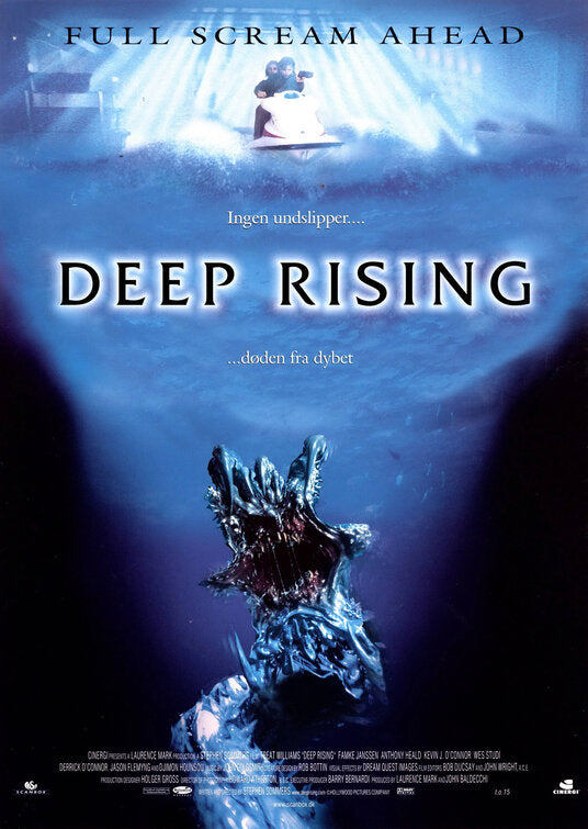 1000 piece jigsaw puzzle for the movie poster: Deep Rising (1998) ver5