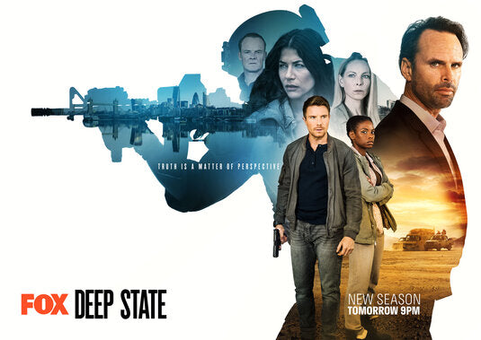 1000 piece jigsaw puzzle for tv poster: Deep State