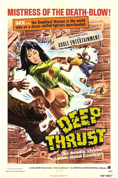 the movie poster: Deep Thrust (1973)