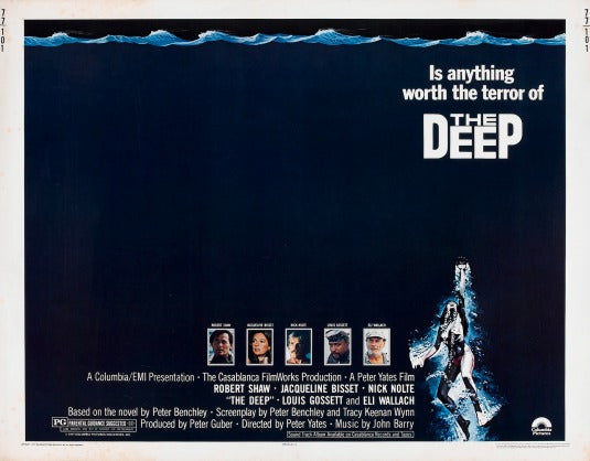 the movie poster: The Deep (1977) ver2