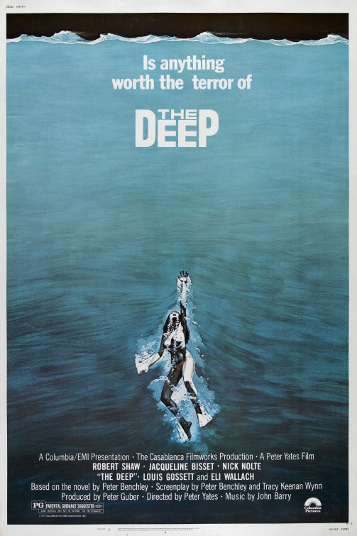 1000 piece jigsaw puzzle for the movie poster: The Deep (1977) ver3