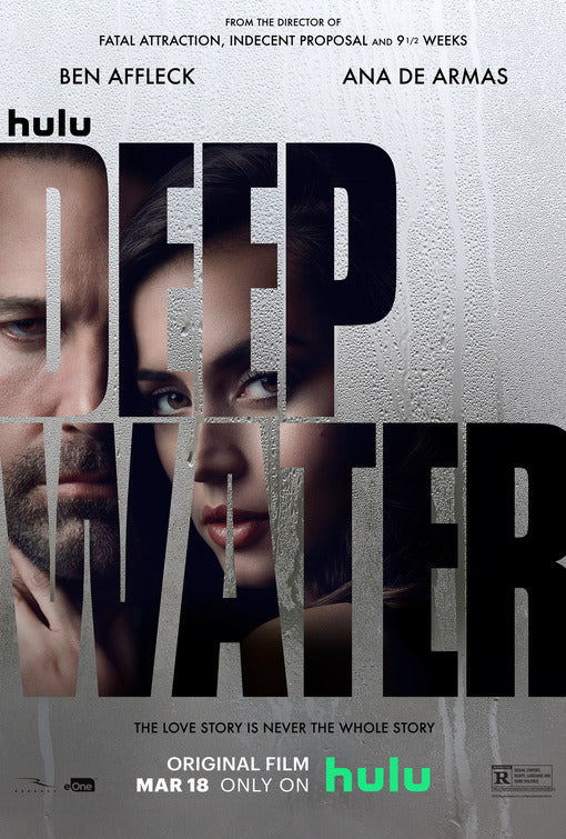 1000 piece jigsaw puzzle for the movie poster: Deep Water (2022)