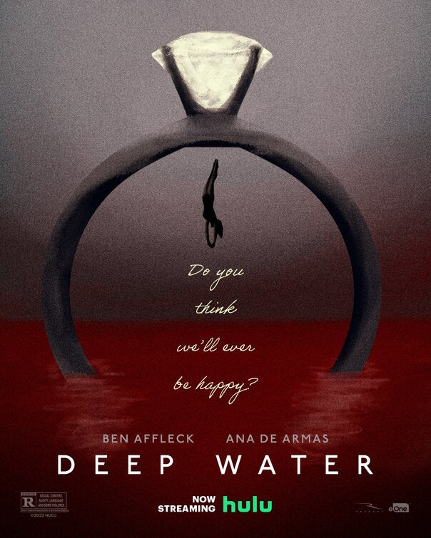 1000 piece jigsaw puzzle for the movie poster: Deep Water (2022) ver6