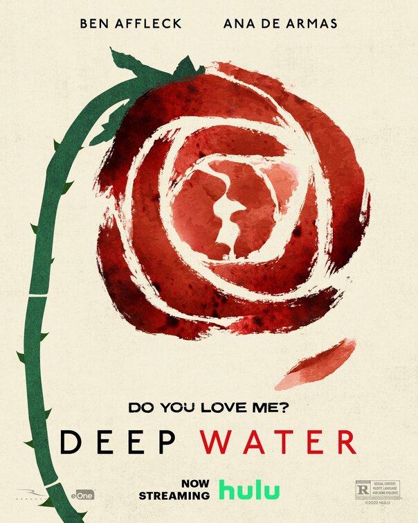 1000 piece jigsaw puzzle for the movie poster: Deep Water (2022) ver7