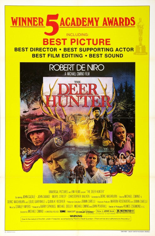 the movie poster: The Deer Hunter (1978) ver2
