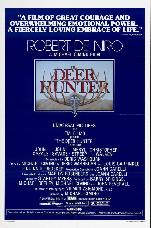 1000 piece jigsaw puzzle for the movie poster: The Deer Hunter (1978) ver5