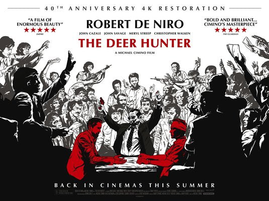 1000 piece jigsaw puzzle for the movie poster: The Deer Hunter (1978) ver6