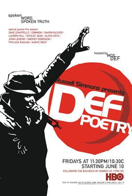 1000 piece jigsaw puzzle for tv poster: Def Poetry, ver3