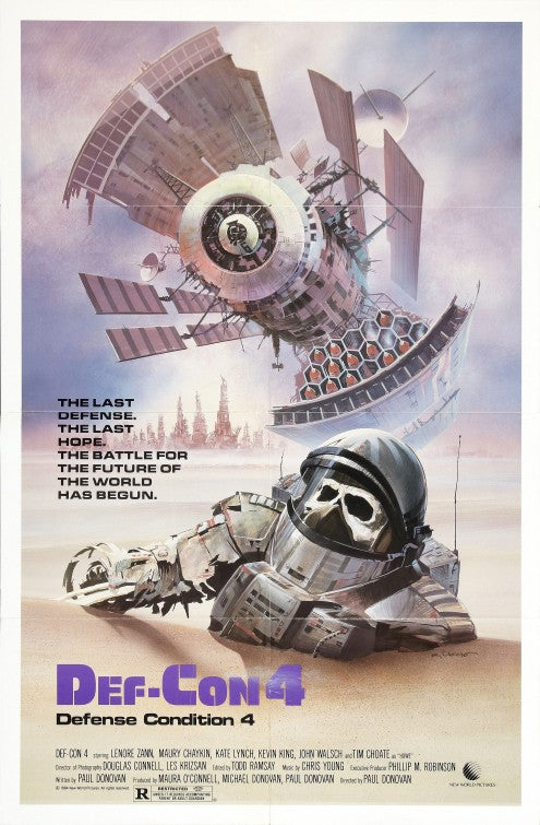 1000 piece jigsaw puzzle for the movie poster: Def-Con 4 (1985)