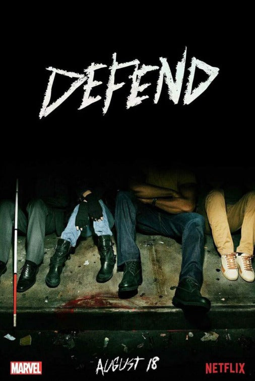 1000 piece jigsaw puzzle for tv poster: The Defenders