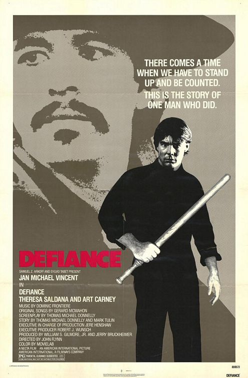 the movie poster: Defiance (1980)