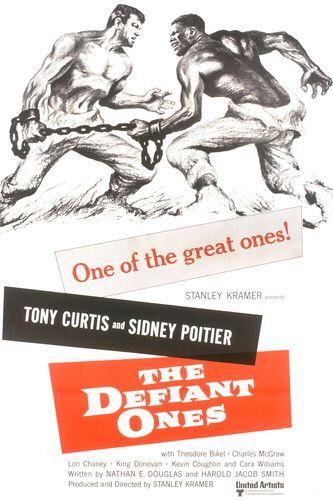 the movie poster: The Defiant Ones (1958)