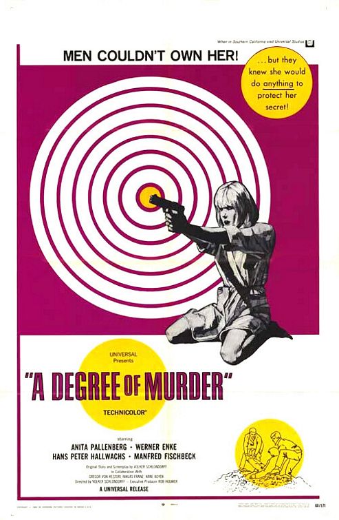 the movie poster: Degree of Murder (1969)