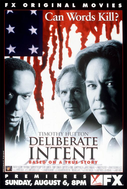 1000 piece jigsaw puzzle for tv poster: Deliberate Intent