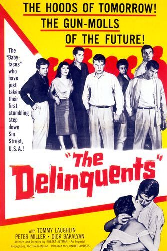 the movie poster: The Delinquents (1957)